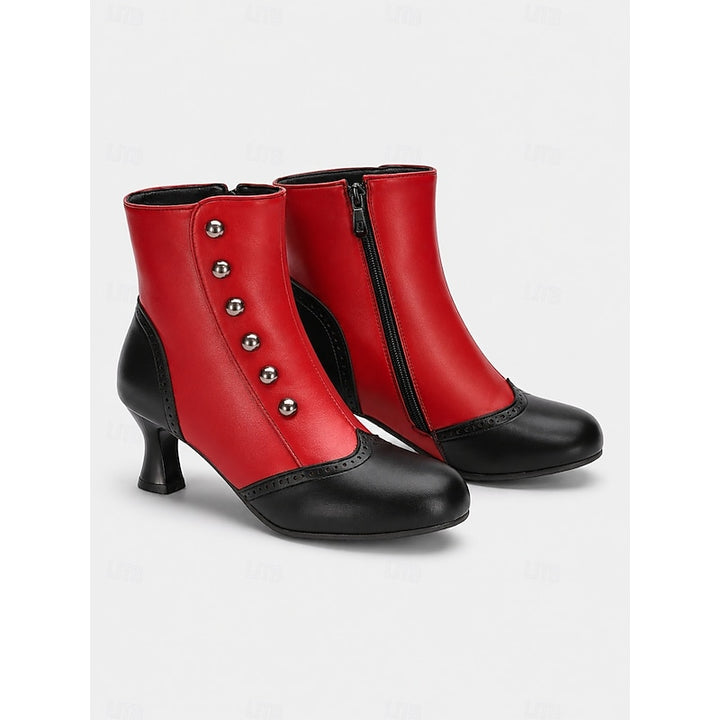 Prudence | Vintage Buttoned Ankle Boots