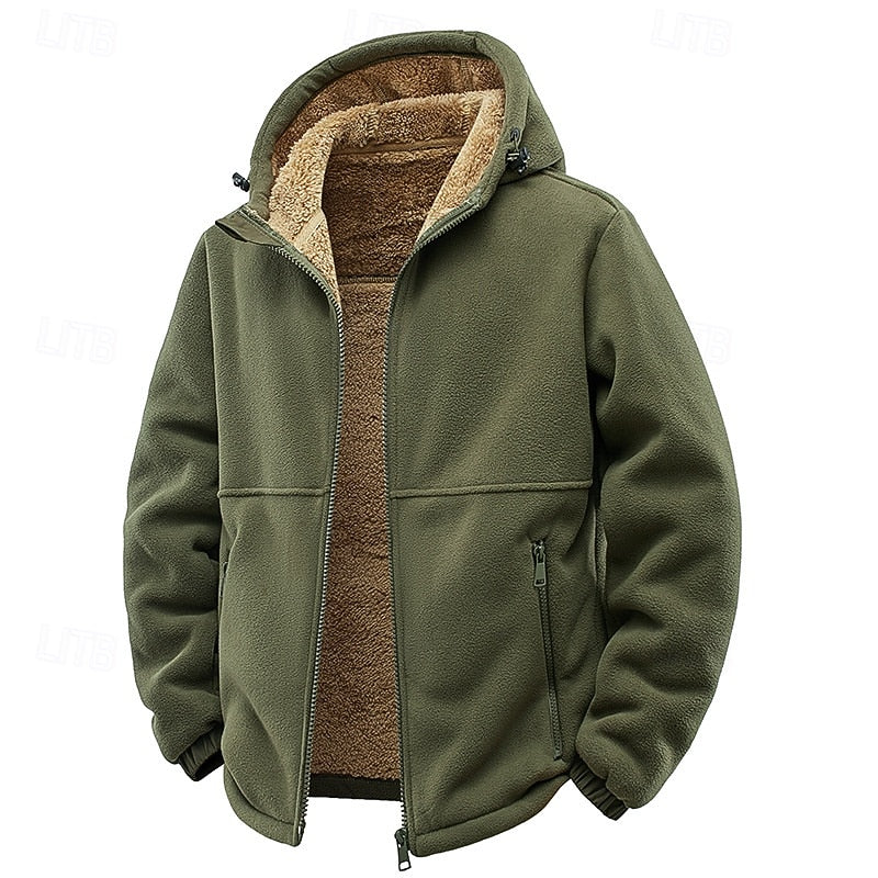 Tobias | Cozy Hooded Full-Zip Jacket