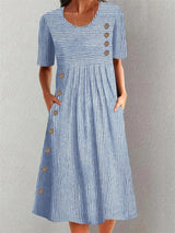 Sophie | Casual Striped Summer Dress