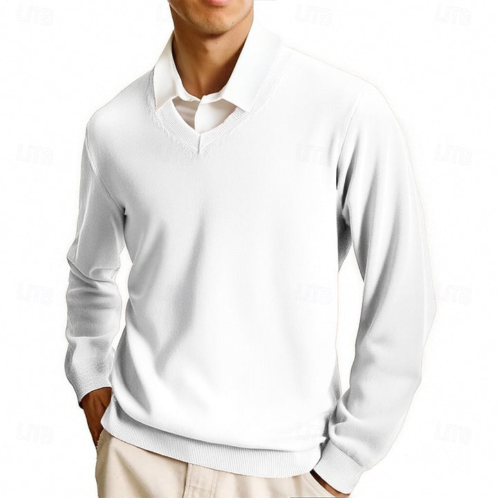Clayton | Classic V-Neck Sweater
