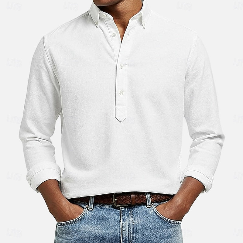 Colton | Casual Popover Shirt