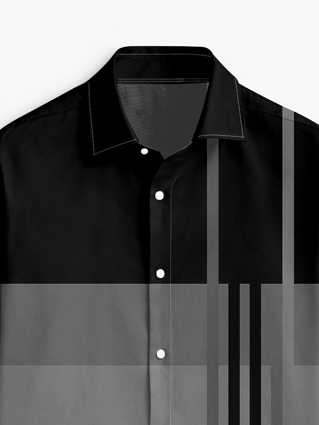 Rueben | Colour-Block Long-Sleeve Shirt