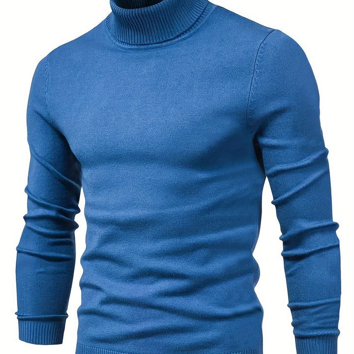 Malcolm | Classic Mock-Neck Sweater