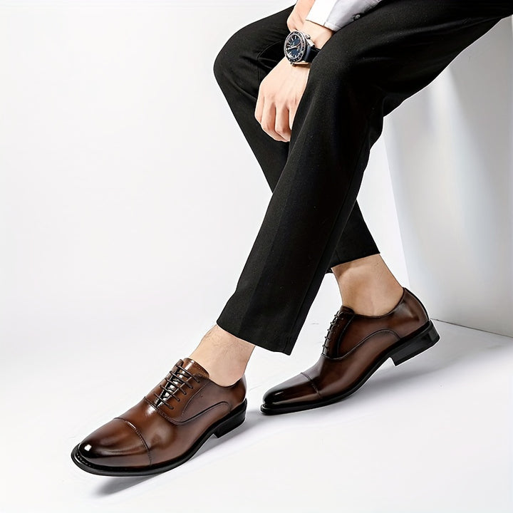 Edward | Classic Cap-Toe Oxford Shoes