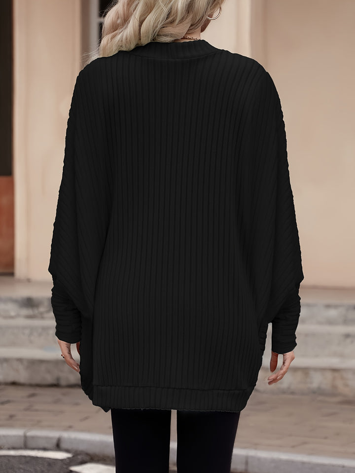 Odette | Relaxed Open-Front Cardigan
