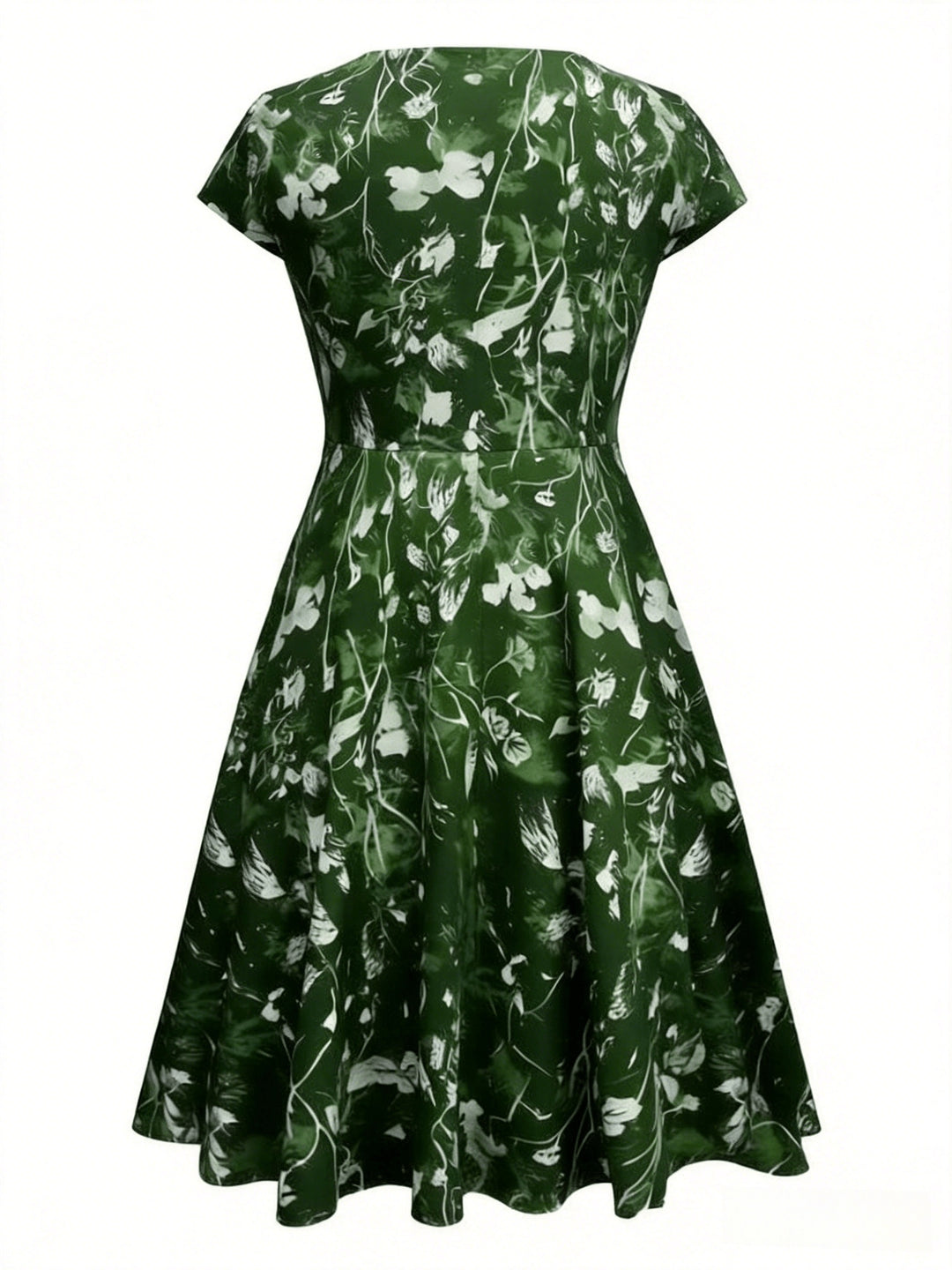 Katherine | Floral A-Line Pocket Dress