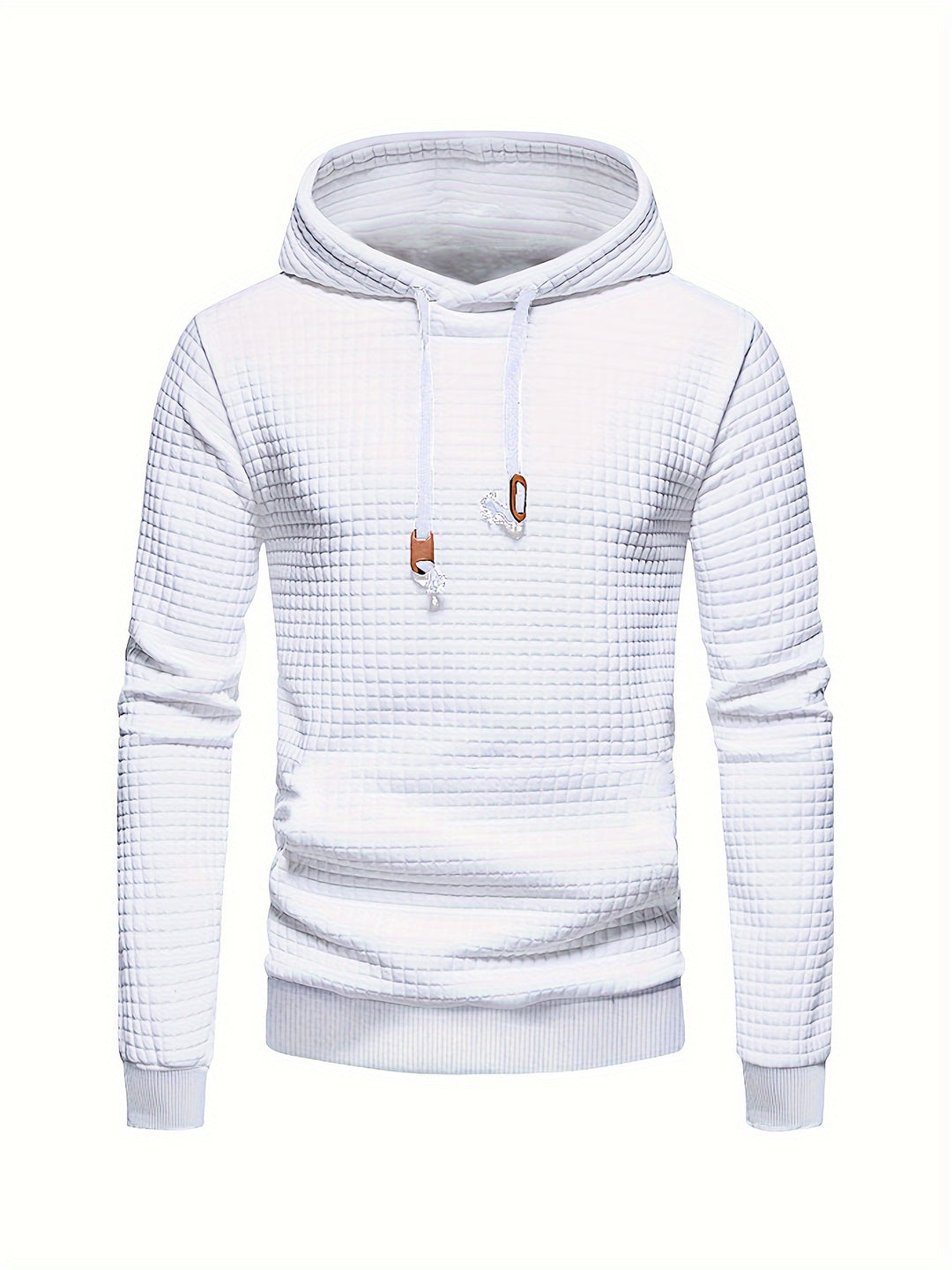 Garrison | Textured Hooded Pullover Hoodie