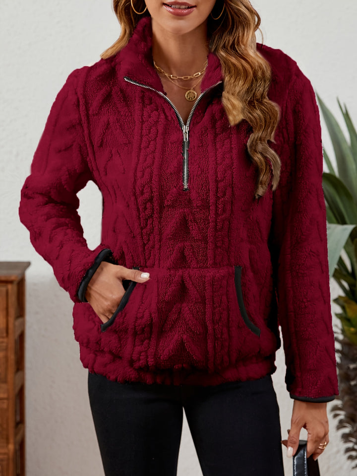 Delilah | Cozy Half-Zip Pullover