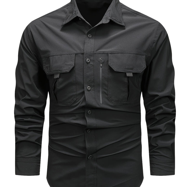 Duncan | Rugged Multi-Pocket Cargo Shirt