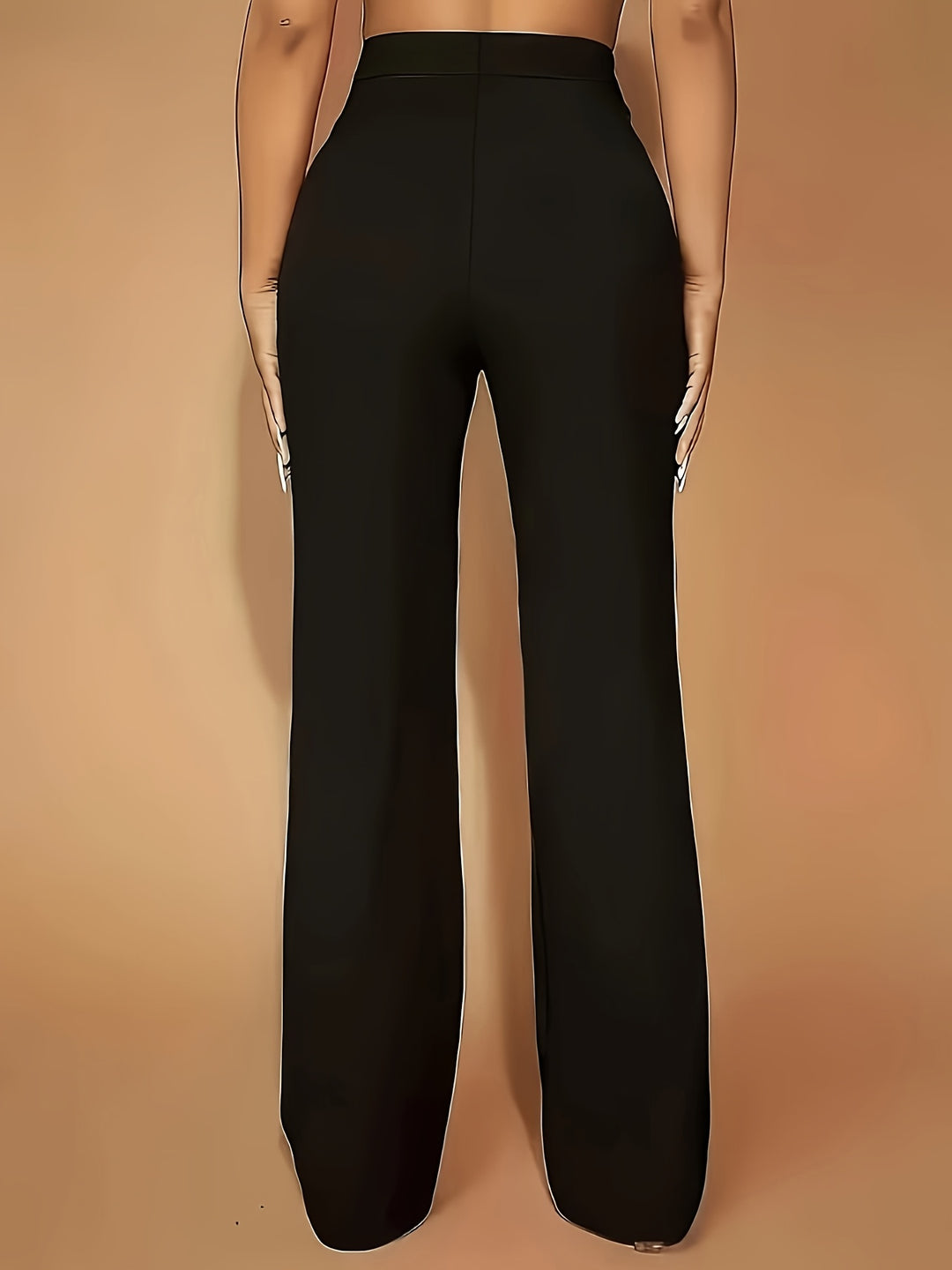Beverly | High-Waist Wide-Leg Trousers