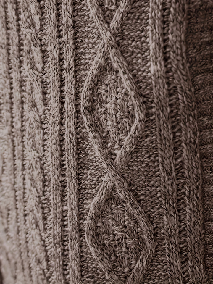 Walter | Textured Full-Zip Cardigan