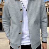 Foster | Textured Button-Up Jacket