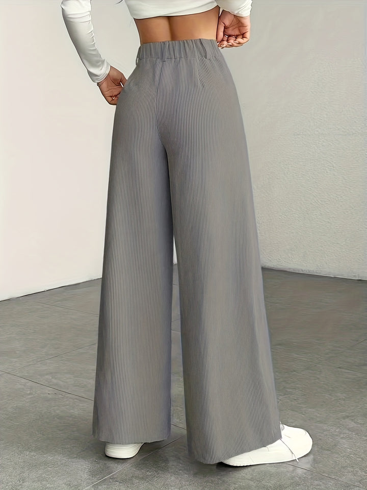 Kimberly | High-Waisted Wide-Leg Trousers