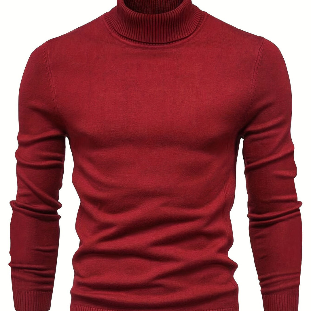 Malcolm | Classic Mock-Neck Sweater