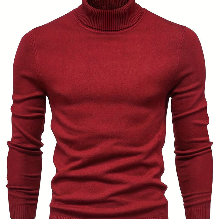 Malcolm | Classic Mock-Neck Sweater