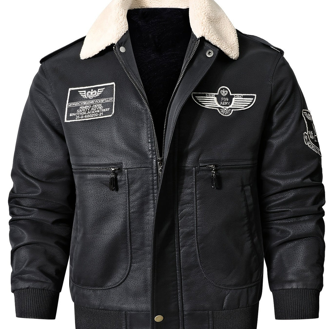 Cedric | Aviator Bomber Jacket