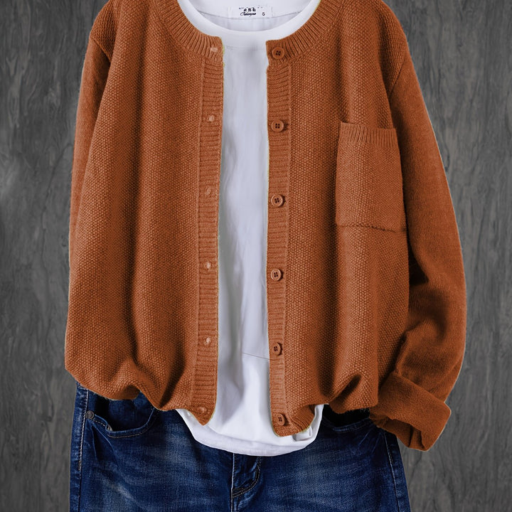 Tabitha | Button-Front Open Cardigan