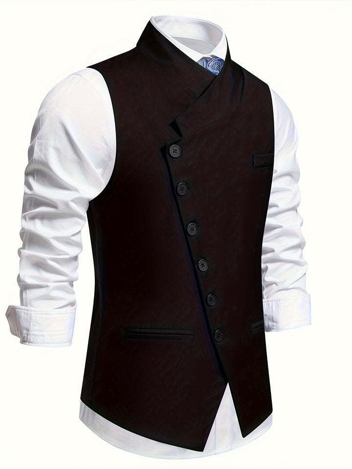 Edmund | Refined Asymmetrical Vest