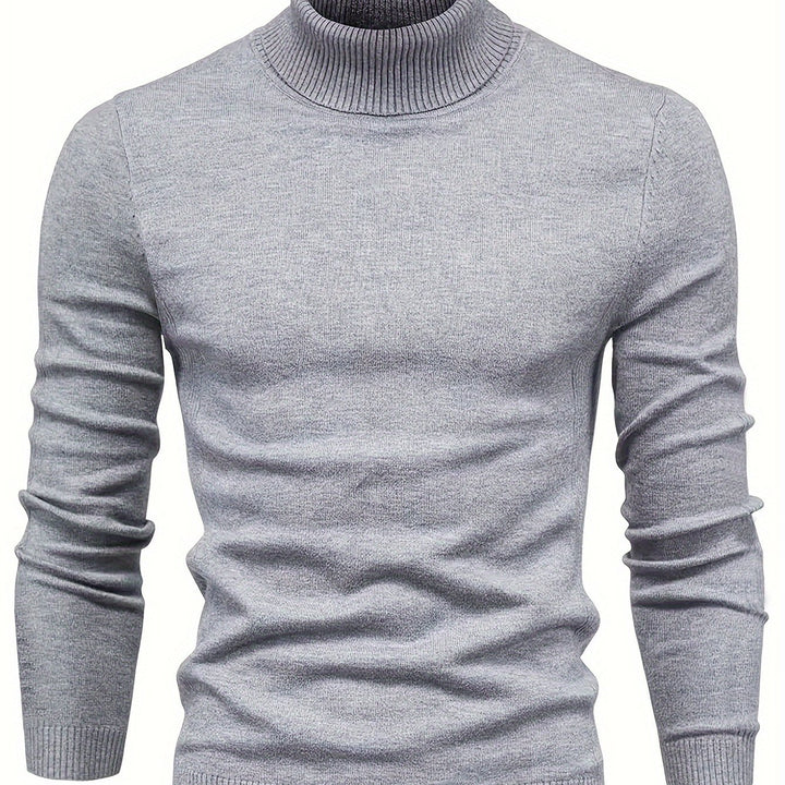 Malcolm | Classic Mock-Neck Sweater