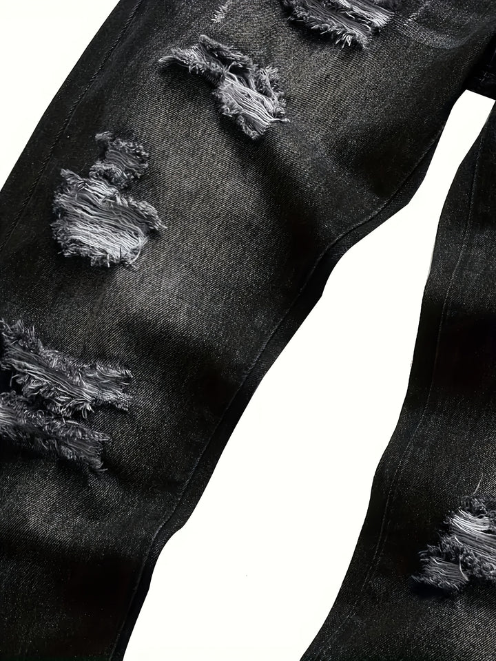 Caleb | Rugged Straight-Leg Jeans