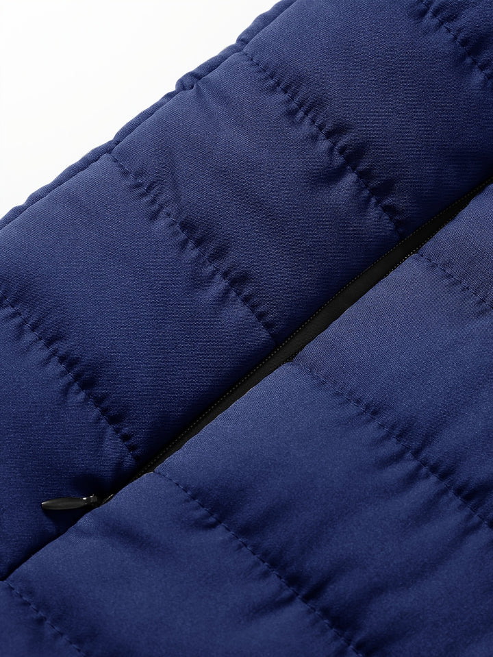 Donovan | Quilted Stand-Collar Vest