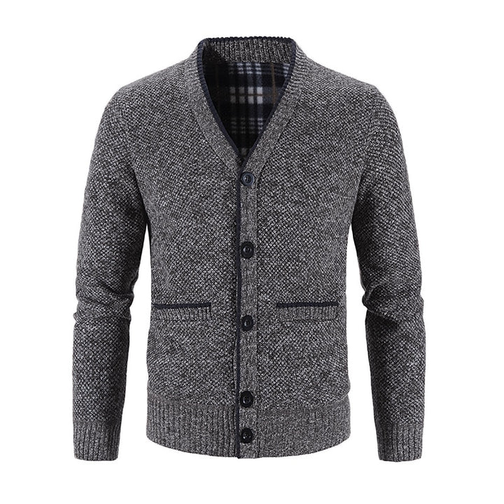 Colby | Button-Front V-Neck Cardigan