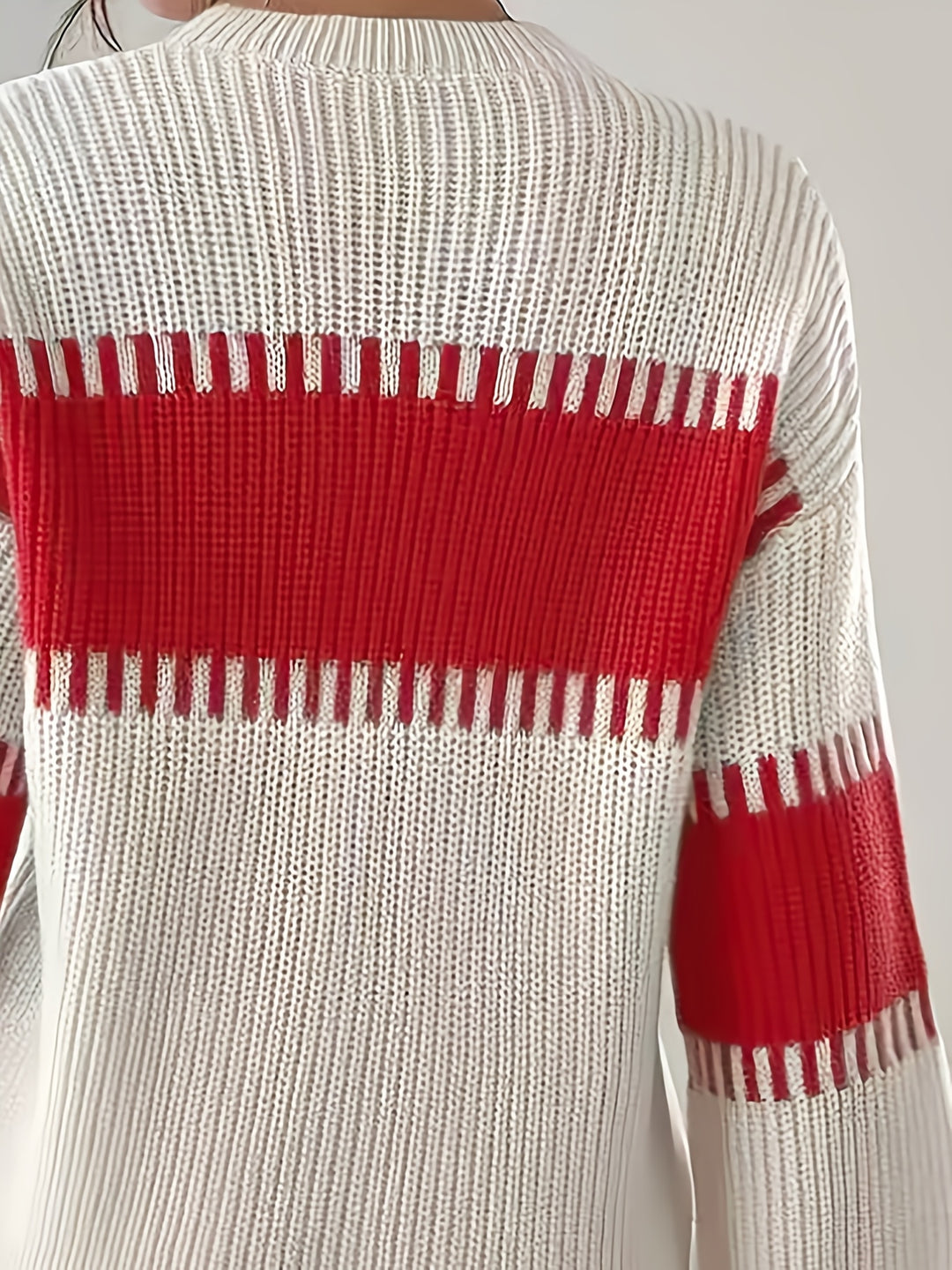 Adelaide | Colour-Block Striped Sweater
