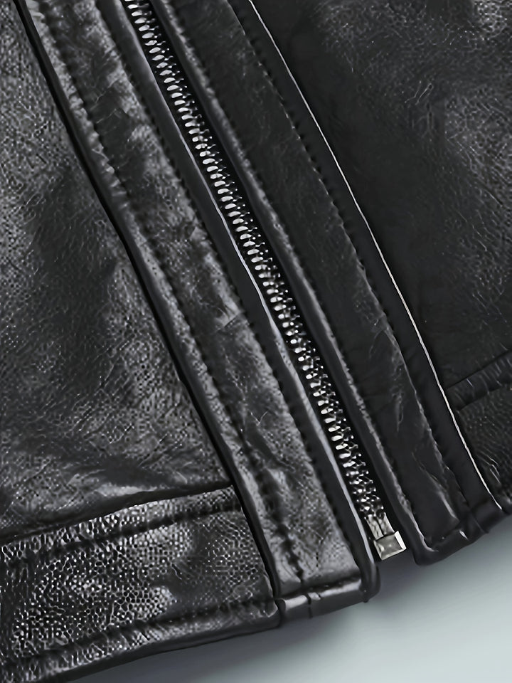 Bryson | Stand-Collar Moto Jacket