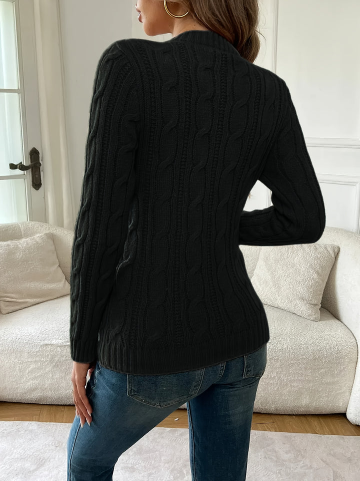 Juliana | Classic Twist-Knit Sweater