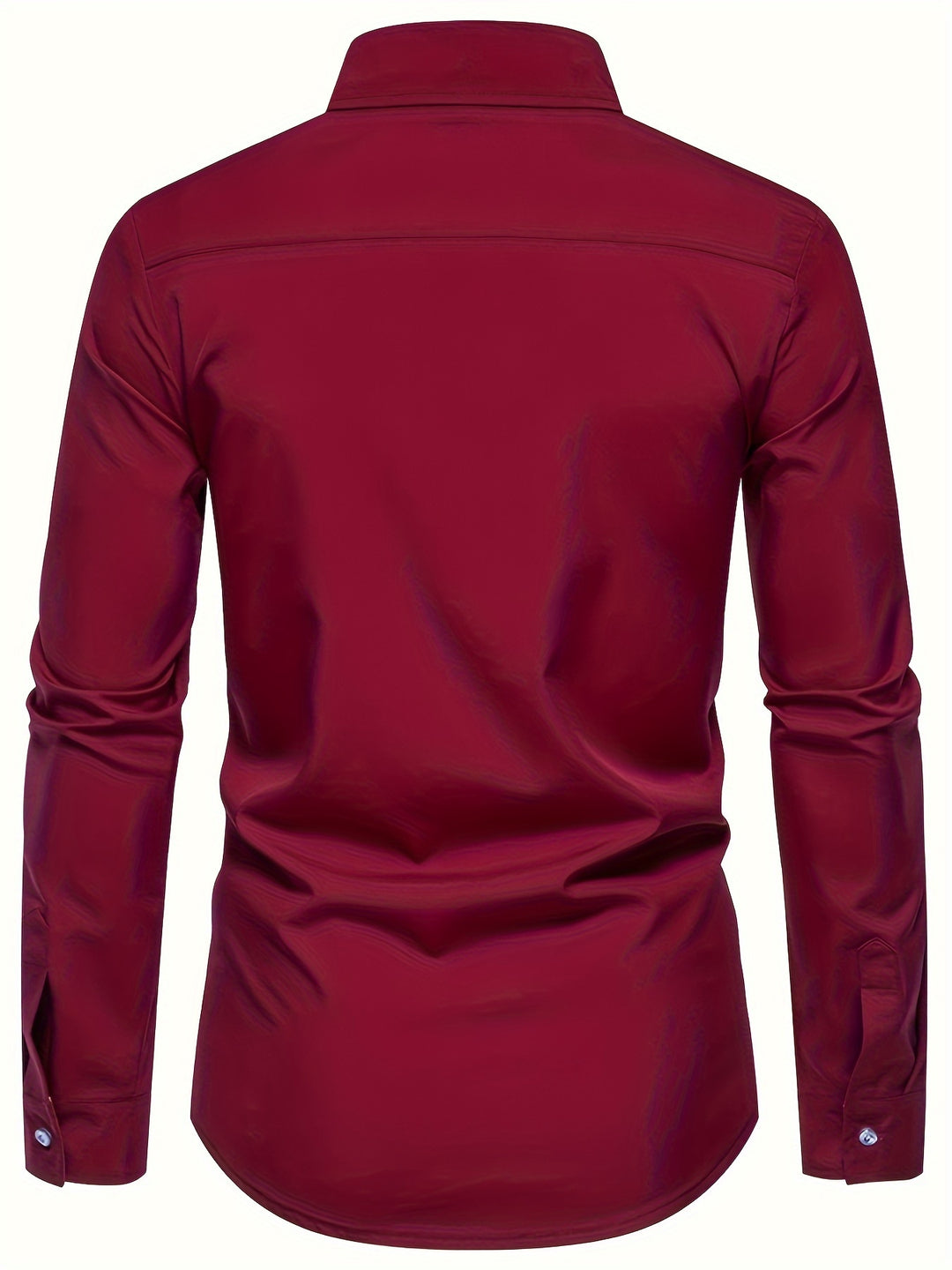 Anthony | Contrast Trim Button-Up Shirt