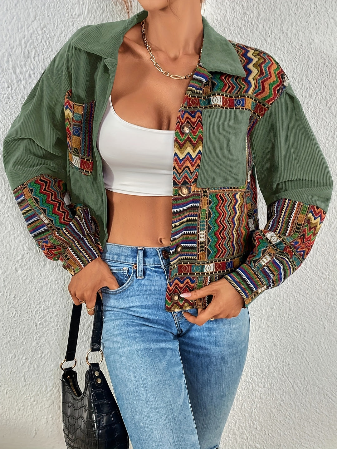 Simone | Artisan Patchwork Jacket