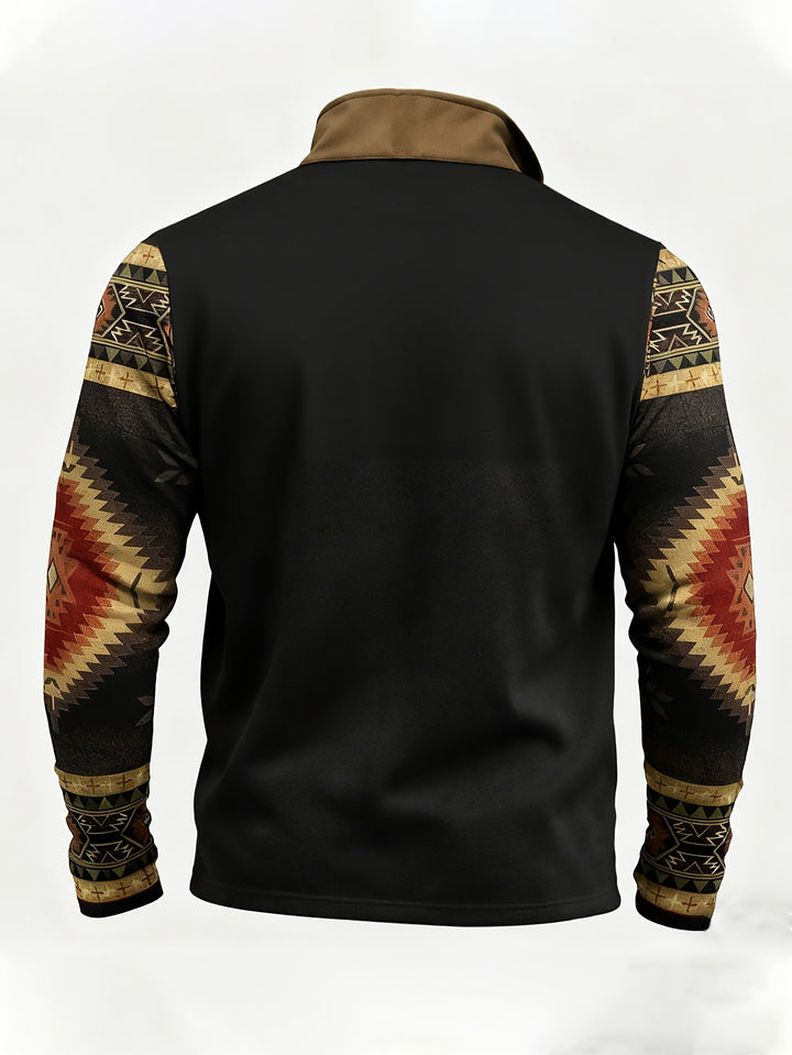 Rylan | Southwestern Half-Zip Pullover