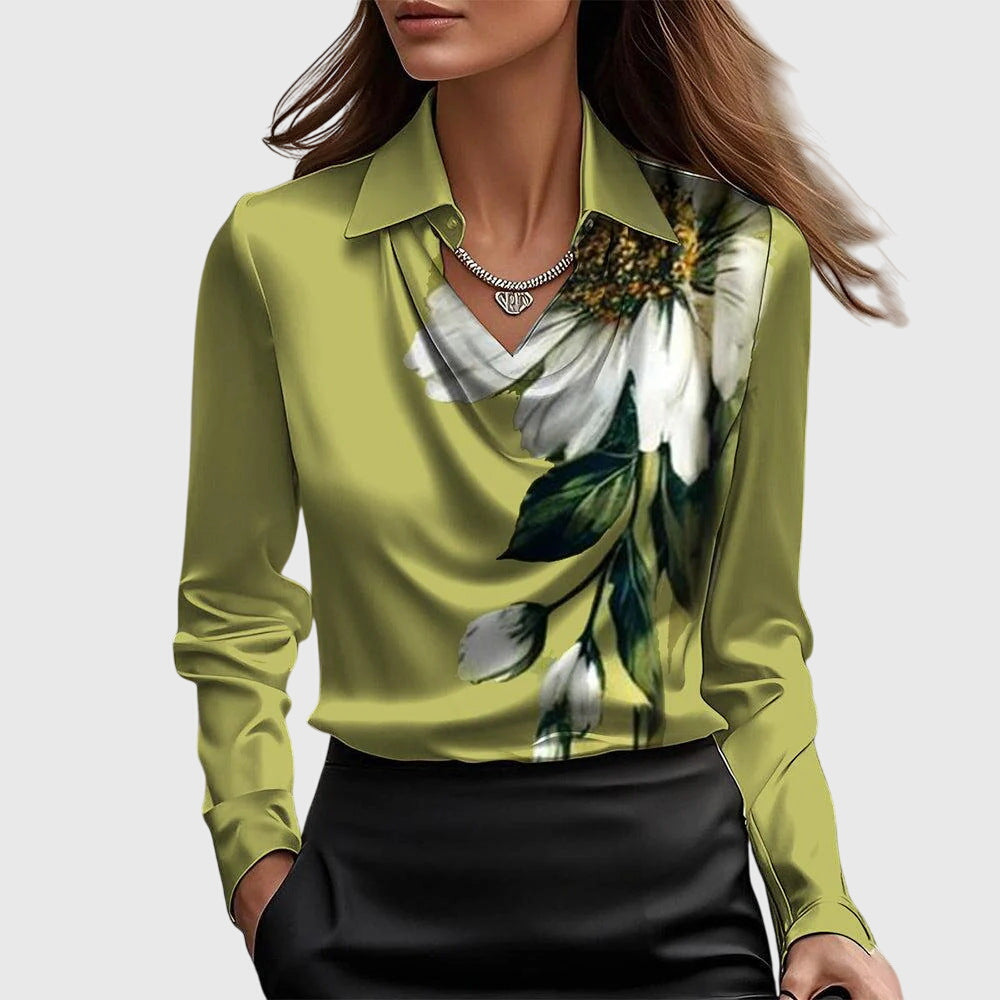 Cordelia | Draped Elegant Blouse