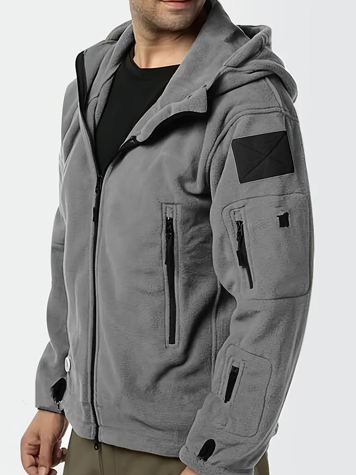 Rory | Rugged Hooded Zip Jacket