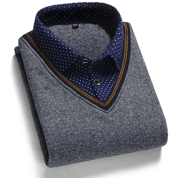 Wallace | Refined Mock-Collar Sweater