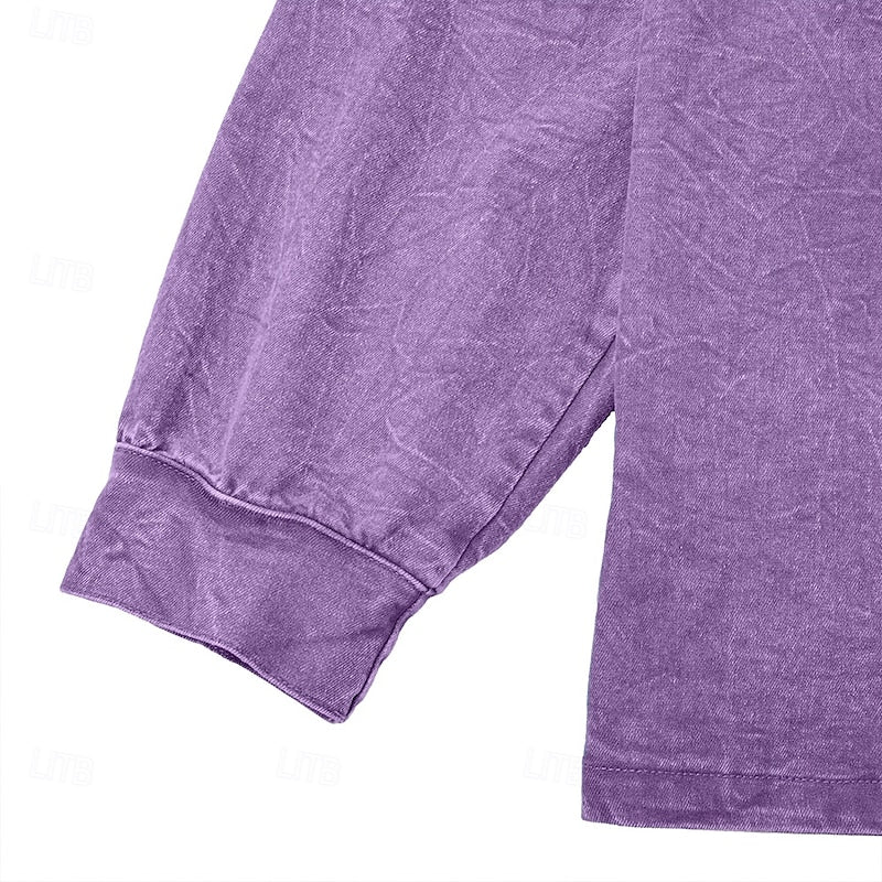 Colby | Vintage Washed Henley Shirt