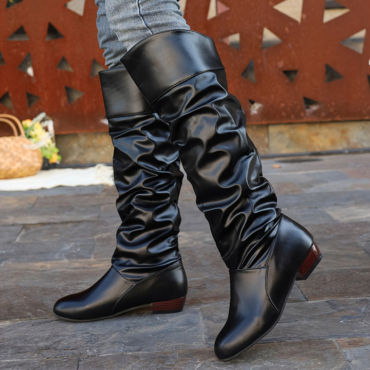 Margot | Slouch Knee-High Boots