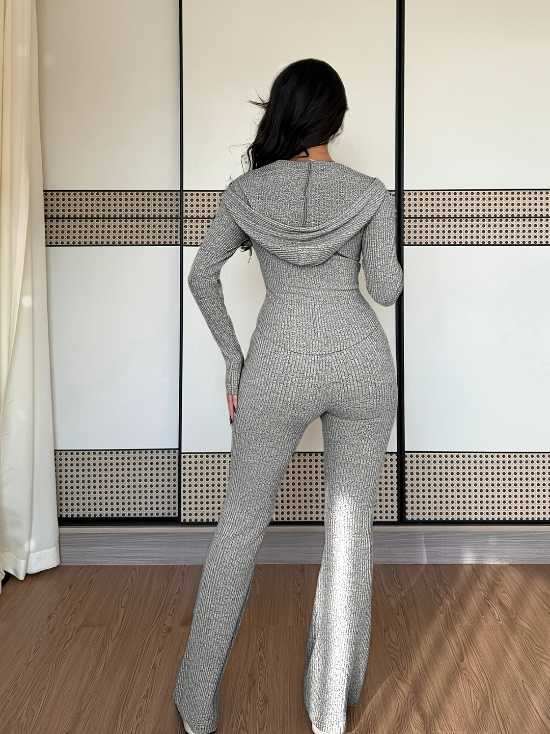Cassia | Ribbed Lounge Two-Piece Set