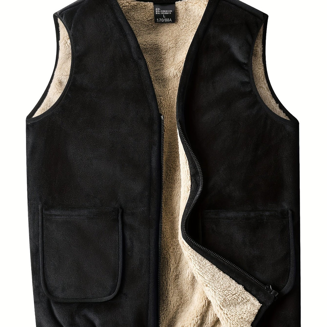 Gabriel | Cozy Lined Sleeveless Vest
