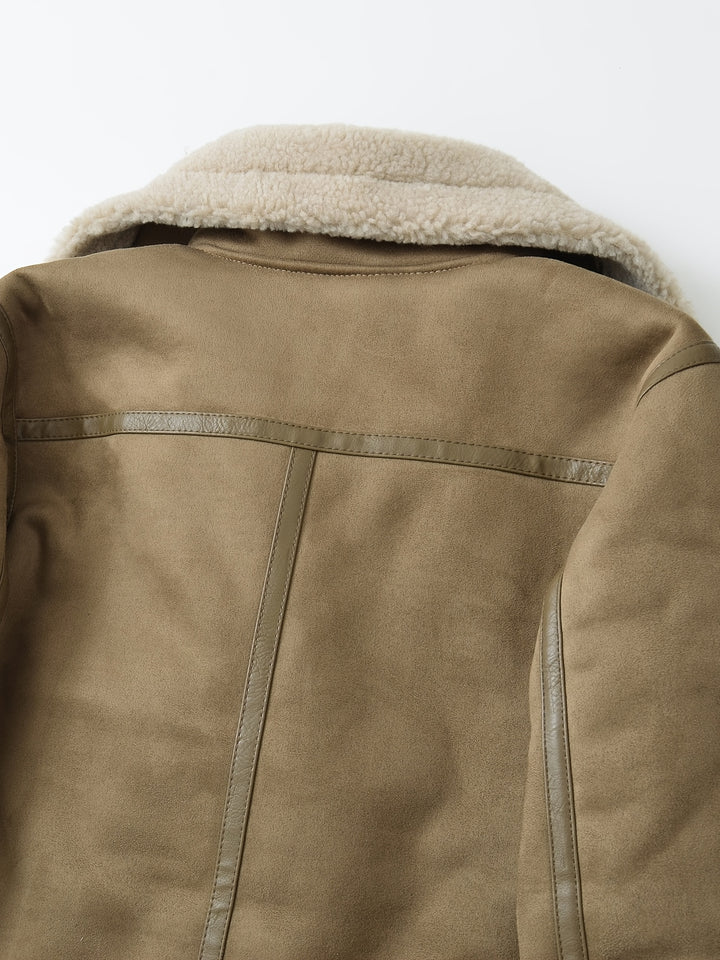 Clara | Belted Aviator Jacket