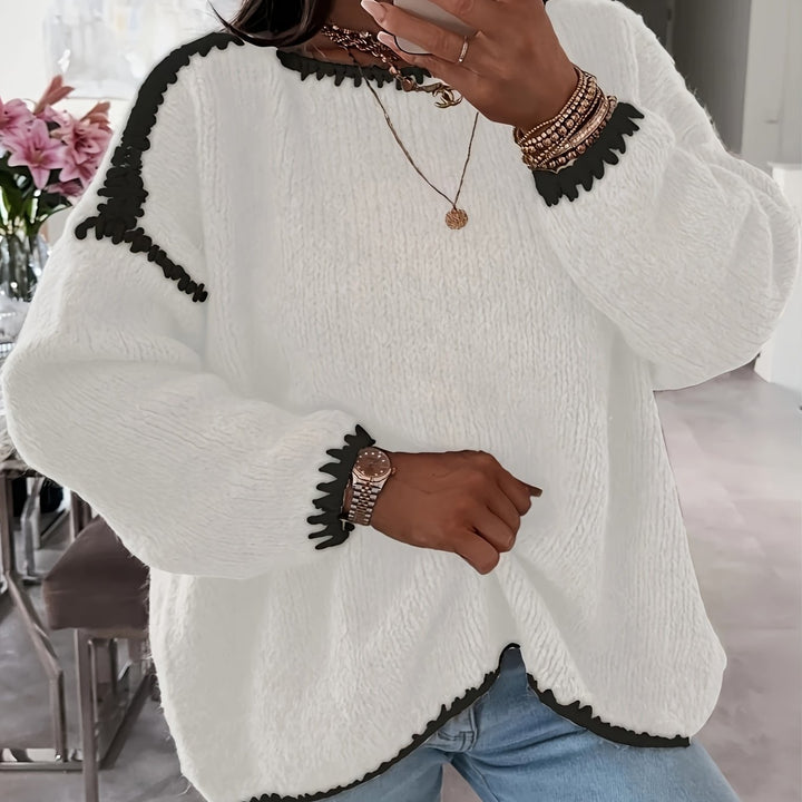 Willa | Relaxed Boat Neck Sweater