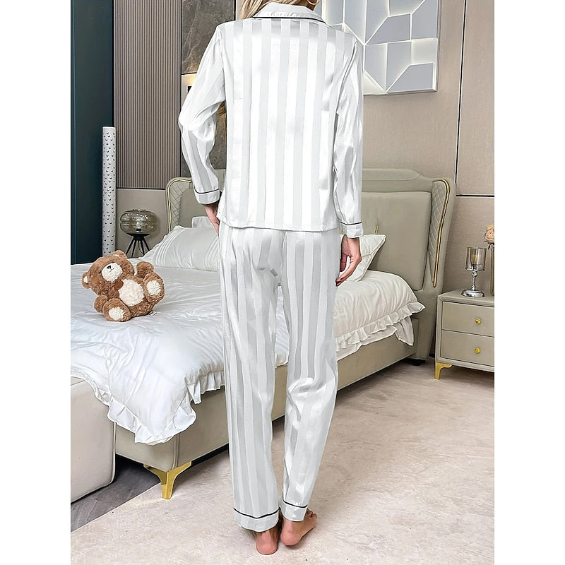 Elodie | Elegant Long-Sleeve Two-Piece Lounge Set