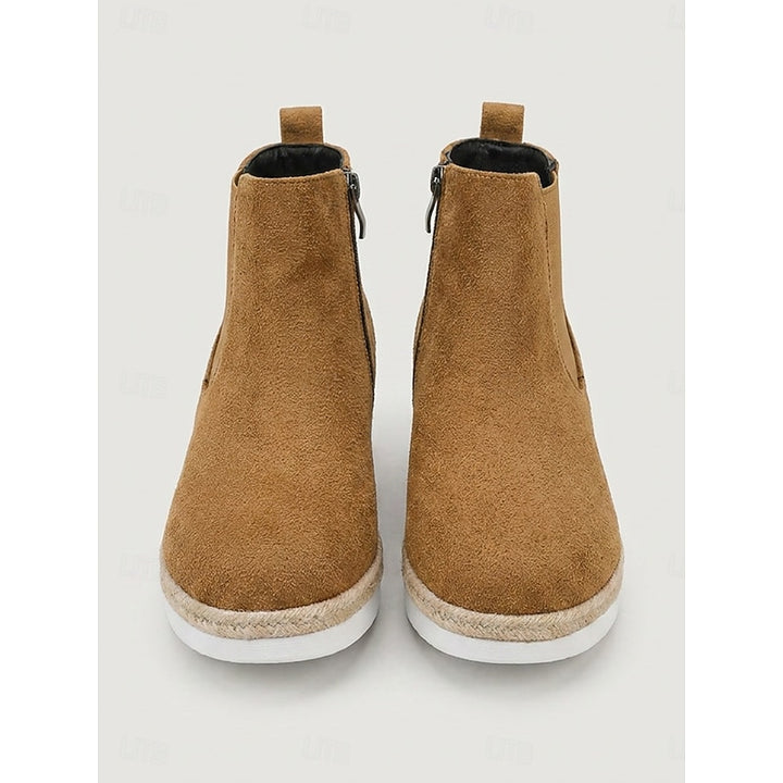 Vera | Cozy Wedge Ankle Boots