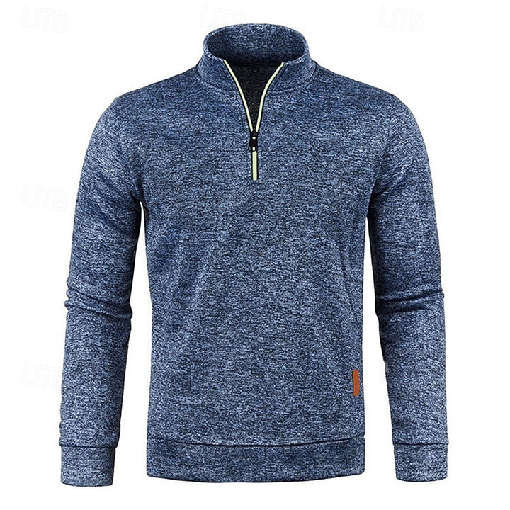 Camden | Quarter-Zip Textured Pullover Sweater