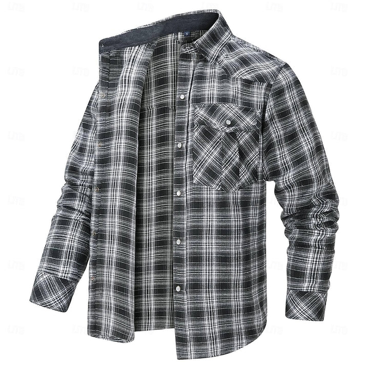 Rory | Rugged Plaid Overshirt