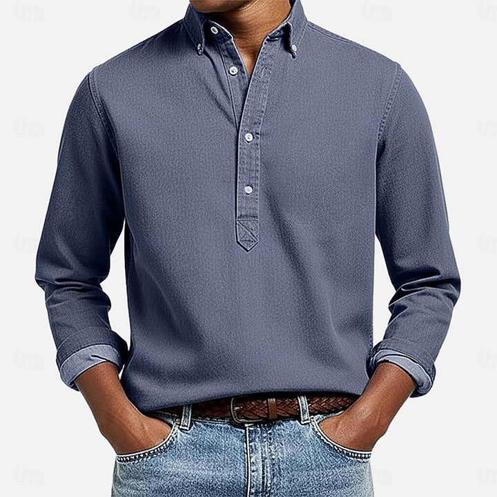 Colton | Casual Popover Shirt