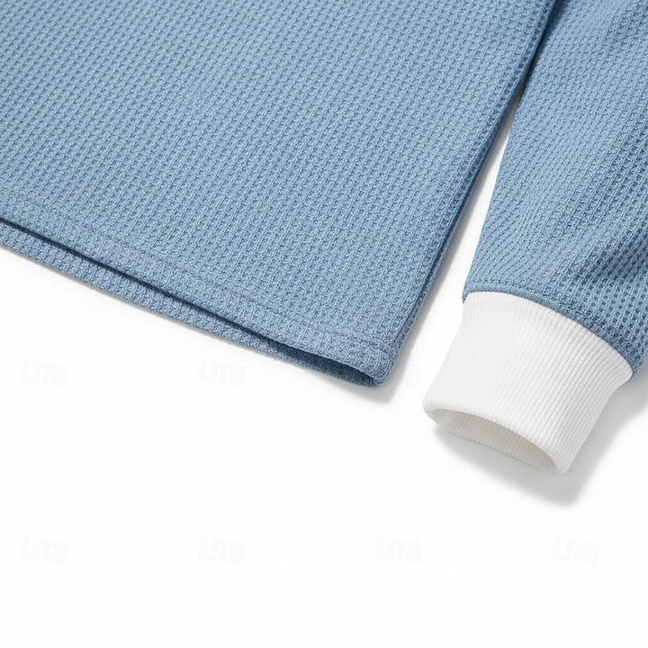 Ellison | Colorblock Long-Sleeve Henley