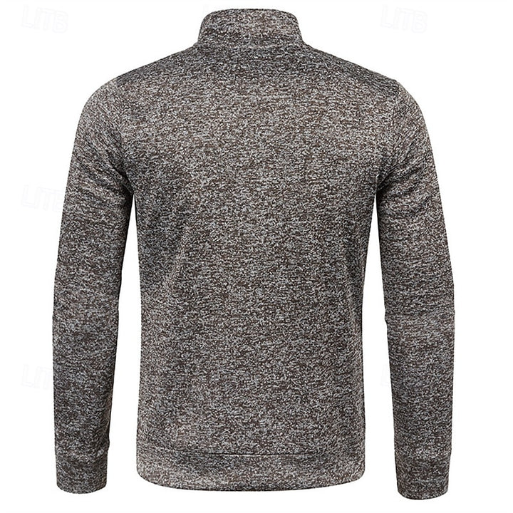 Camden | Quarter-Zip Textured Pullover Sweater