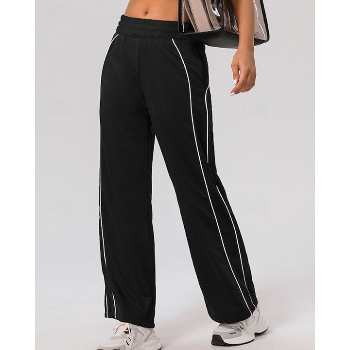 Maisie | Relaxed Side-Stripe Joggers