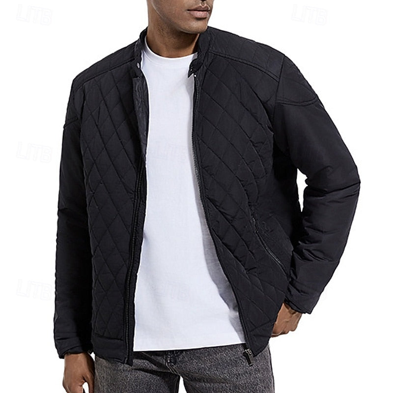Ashton | Quilted Stand-Collar Jacket
